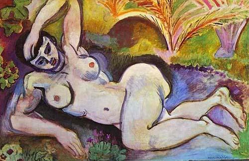 Henri Matisse Blue Nude oil painting image